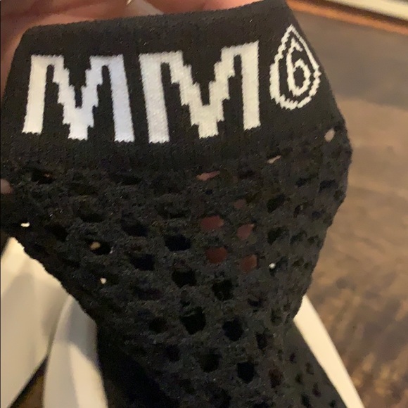 MM6 Maison Martin Margiela Knit Logo Sneakers - Picture 10 of 13